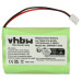 Batteria per Motorola MBP33 / MBP36 / MBP43, 800 mAh