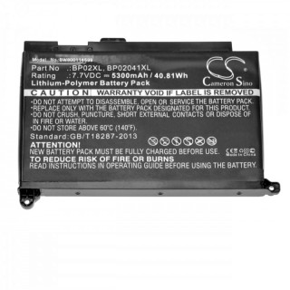 Batteria per HP Pavilion 15-AU / 15-AW, BP02XL, 5300 mAh