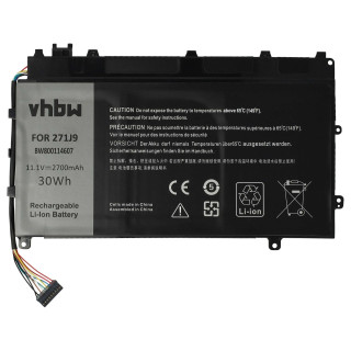 Batteria per Dell Latitude 7350, 2700 mAh