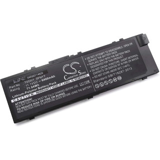 Batteria per Dell Precision 17 7710 / 15 7510, 6400 mAh