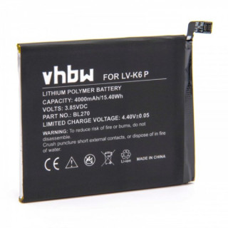 Batteria per Lenovo K6 Note / K8 Note / K6 Plus, 4000 mAh