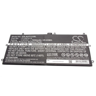 Batteria per Asus Transformer Book T100 Chi, C12N1419, 7850 mAh