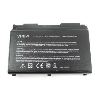 Batteria per Clevo X510 / X510S, 5200 mAh