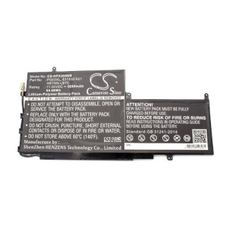 Batteria per HP Spectre X360 15-AP, 5600 mAh