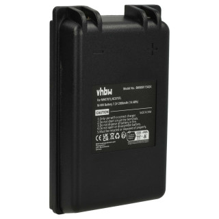 Batteria per Autec CB71.F / FUA10 / UTX97, MH0707L, 2000 mAh