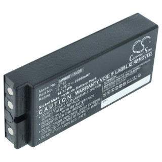 Batteria per Danfoss TM63 / TM64, 2303696, 2000 mAh
