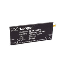 Batteria per LG K500 / K580 / F690L, 2500 mAh