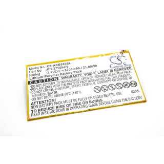 Batteria per Acer Iconia One 10 / B3-A20, connetore 5-pin, 5700 mAh