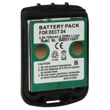 Batteria per Avaya DECT D4 / DECT FC4, 700 mAh