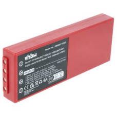 Batteria per HBC Radiomatic BA210040 / BA211060, rossa, 2000 mAh