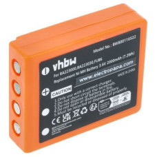 Batteria per HBC Radiomatic BA223031 / BA223001, 2000 mAh