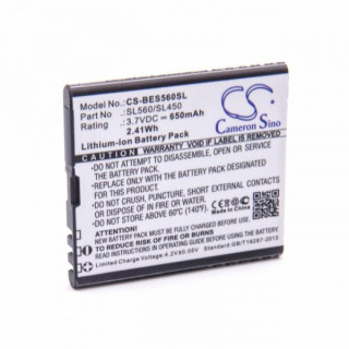 Batteria per Beafon SL450 / SL560, 650 mAh