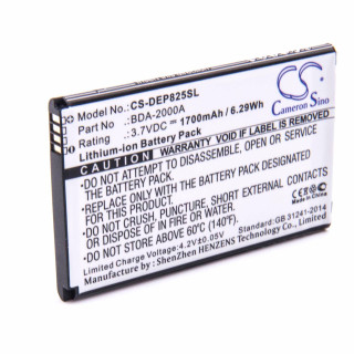 Batteria per Doro Liberto 822 / 825, 1700 mAh