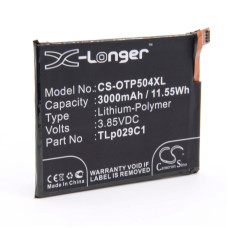 Batteria per Alcatel A30 Fierce / OT-5049S, 3000 mAh