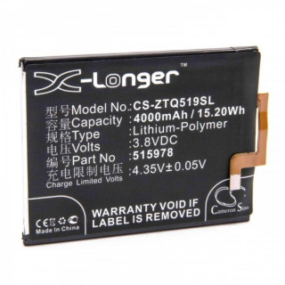 Batteria per ZTE Blade D2 / X3, 4000 mAh