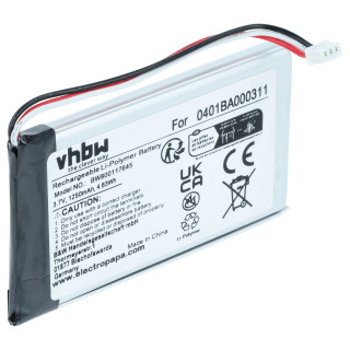 Batteria per Elca Evo / Vetta / Mago-Evo / Mito-Vetta, 0401BA000311, 1250 mAh Batteria per Elca Evo / Vetta / Mago-Evo / Mito-Vetta, 0401BA000311, 1250 mAh