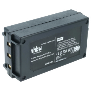 Batteria per Cattron Theimeg TH-EC/LO / TH-EC30 / TH-EC40, BT081-00053, 12 V, 2000 mAh