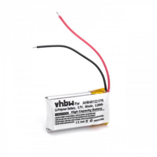 Batteria per Bose Bluetooth Headset BT1L / BT2L / BT1R / BT2R, 80 mAh