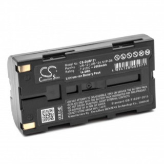 Batteria NVP-D6 / UR-121 per Sanyo iDshot IDC-1000 / Xacti NV-DV35, 2000 mAh
