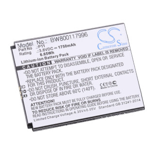 Batteria per Cubot P11, 1750 mAh