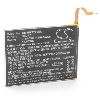 Batteria per Nokia 7, HE317, 3000 mAh