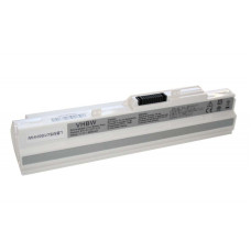 Batteria per Medion Akoya E1210 / MSI Wind U100 / LG X110, bianco, 6600 mAh