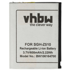 Batteria per Samsung SGH-D820 / SGH-P300 / SGH-Z510, 600 mAh