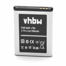 Batteria per Samsung SGH-L760 / SGH-L768 / SGH-Z620, 550 mAh Batteria per Samsung SGH-L760 / SGH-L768 / SGH-Z620, 550 mAh