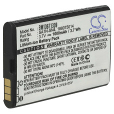 Batteria per Sagem MY-X2 / MY-X6 / MY-X7 / MY-V65 / MY-V75, 1000 mAh