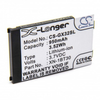 Batteria per Sharp GX15 / GX17 / GX25, 950 mAh Batteria per Sharp GX15 / GX17 / GX25, 950 mAh