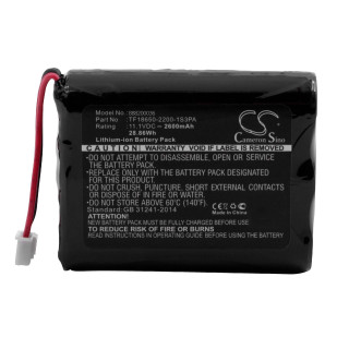 Batteria per Marshall Stockwell, 2600 mAh