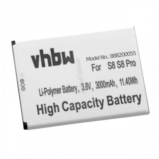 Batteria per Ulefone S8 / S8 Pro, 3000 mAh