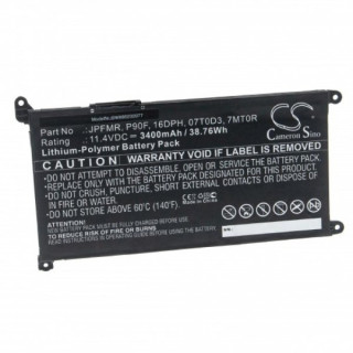 Batteria per Dell ChromeBook 3400 / 5488 / 5493 / 5593, 3400 mAh