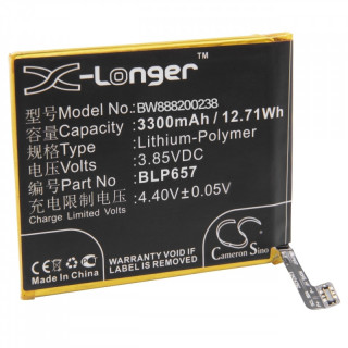 Batteria per OnePlus 6, BLP657, 3300 mAh Batteria per OnePlus 6, BLP657, 3300 mAh
