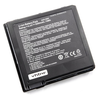 Batteria per Asus G55 / G55V / G55VM, 5200 mAh