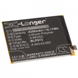 Batteria per Oppo A2 Pro / A3s / A5, 4200 mAh Batteria per Oppo A2 Pro / A3s / A5, 4200 mAh