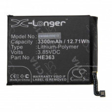 Batteria per Nokia 8.1, 3300 mAh