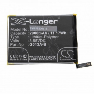Batteria per Google Pixel 3, 2900 mAh