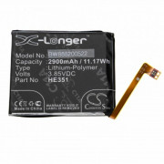 Batteria per Nokia 3.1, HE351, 2900 mAh Batteria per Nokia 3.1, HE351, 2900 mAh