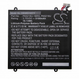 Batteria per Toshiba Excite AT200 / AT205, 6700 mAh