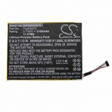 Batteria per Alcatel One Touch Pixi 8 8.0 3G, 3100 mAh
