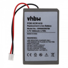 Batteria per Sony PlayStation 4 Dualshock Controller V1, 1000 mAh