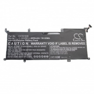 Batteria per Asus Zenbook UX305UA / UX305UAB, C31N1539, 4850 mAh