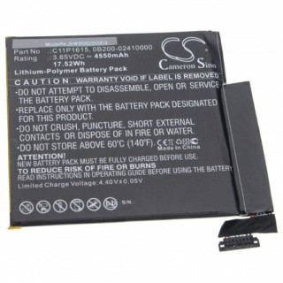 Batteria per Asus ZenPad Z8S / ZT582KL, 4550 mAh