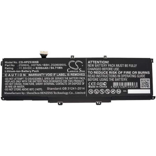 Batteria per HP Elitebook 1050 G1 / ZBook Studio G5, ZG06XL, 11.55V, 8200 mAh