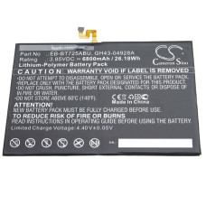 Batteria per Samsung Galaxy Tab S5e / SM-T720 / SM-T725, 6800 mAh