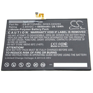 Batteria per Samsung Galaxy Tab S5e / SM-T720 / SM-T725, 6800 mAh