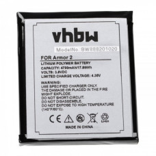 Batteria per Ulefone Armor 2, 4700 mAh