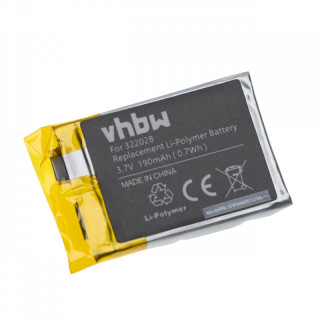 Batteria per TomTom Runner Cardio / Golfer 1 / Multisport, 190 mAh