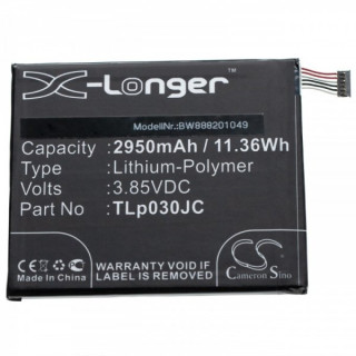 Batteria per Alcatel 3C / 3V, 2950 mAh Batteria per Alcatel 3C / 3V, 2950 mAh